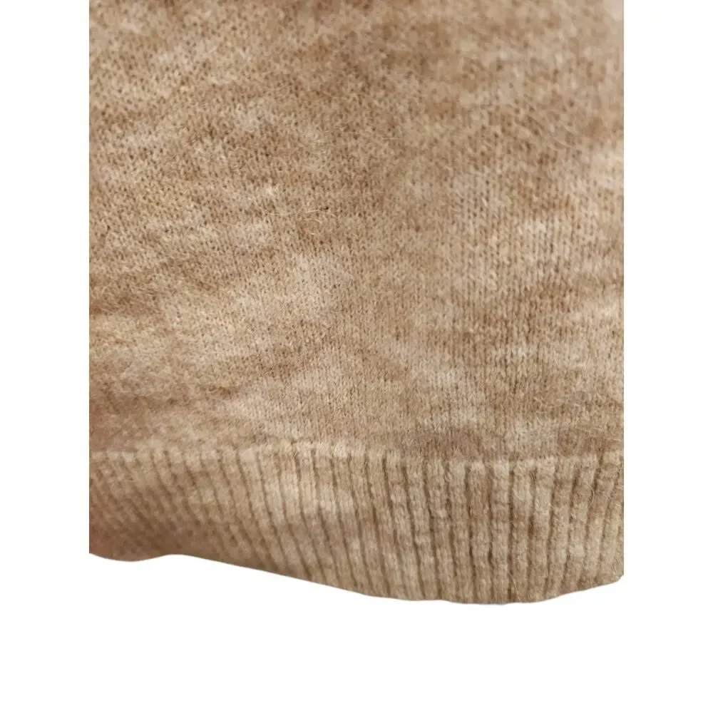 Ichi IHASDIS Fall 2025 Release Knit Dress, Size Small, Color Oatmeal